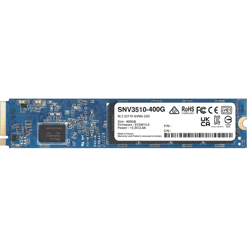 SNV3510-400G - SSD - 400 GB - intern - M.2 22110 - PCIe 3.0 x4 (NVMe)